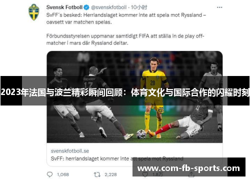 2023年法国与波兰精彩瞬间回顾：体育文化与国际合作的闪耀时刻